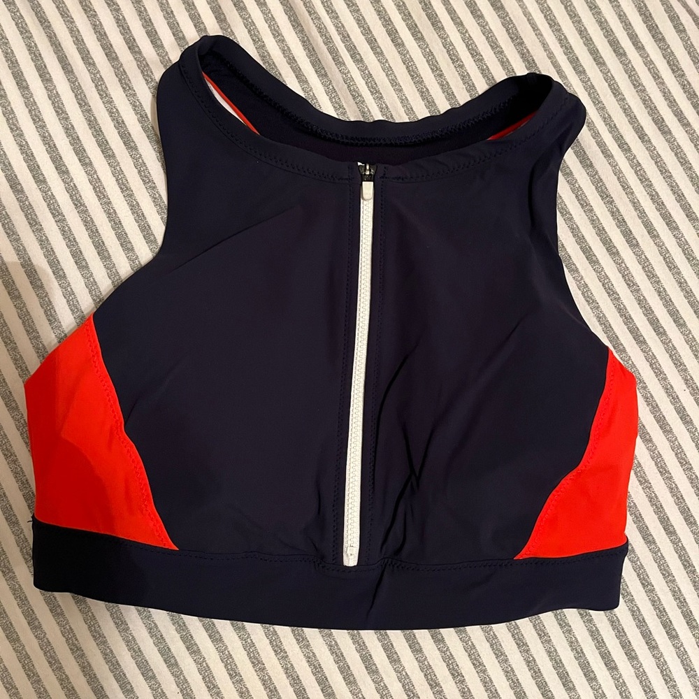 ATHLETA COLORBLOCK WORKOUT SPORTSBRA SIZE S